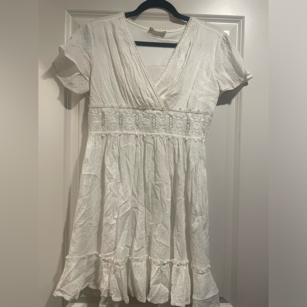 White dress